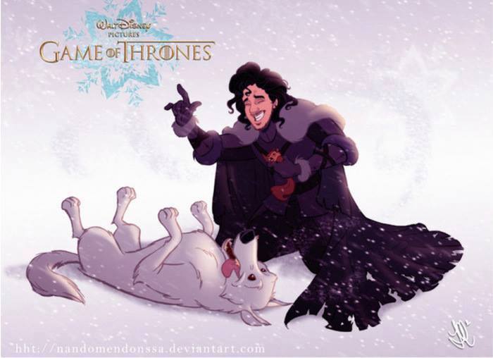  E se la Disney disegnasse Game of Thrones?